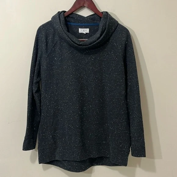 Lou & Grey Women’s Long Sleeve Cowl Neck Shirt Size Medium - Picture 1 of 8